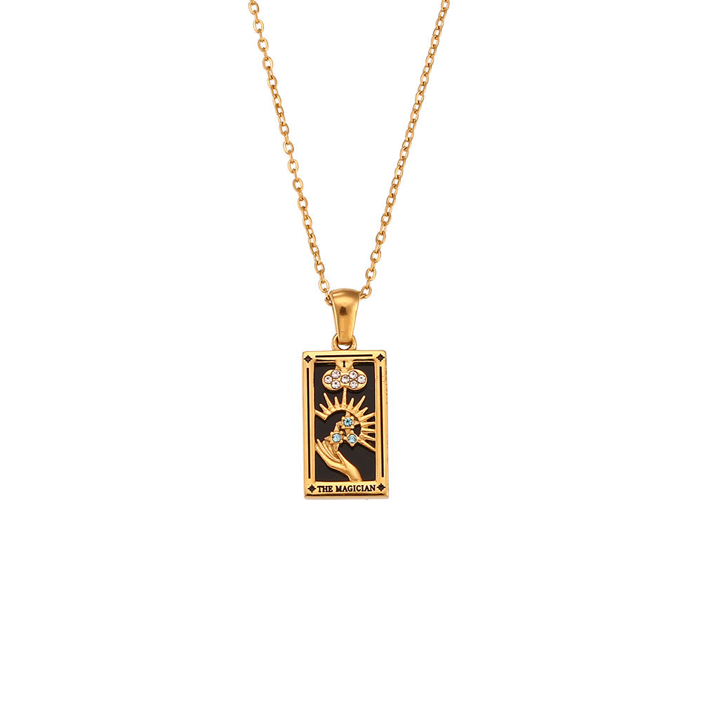 Fae® Golden Fortune Tarot Necklace