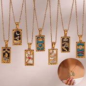 Fae® Golden Fortune Tarot Necklace
