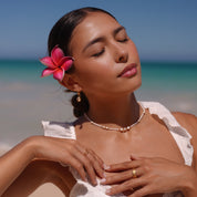 Diamond Lock Earrings