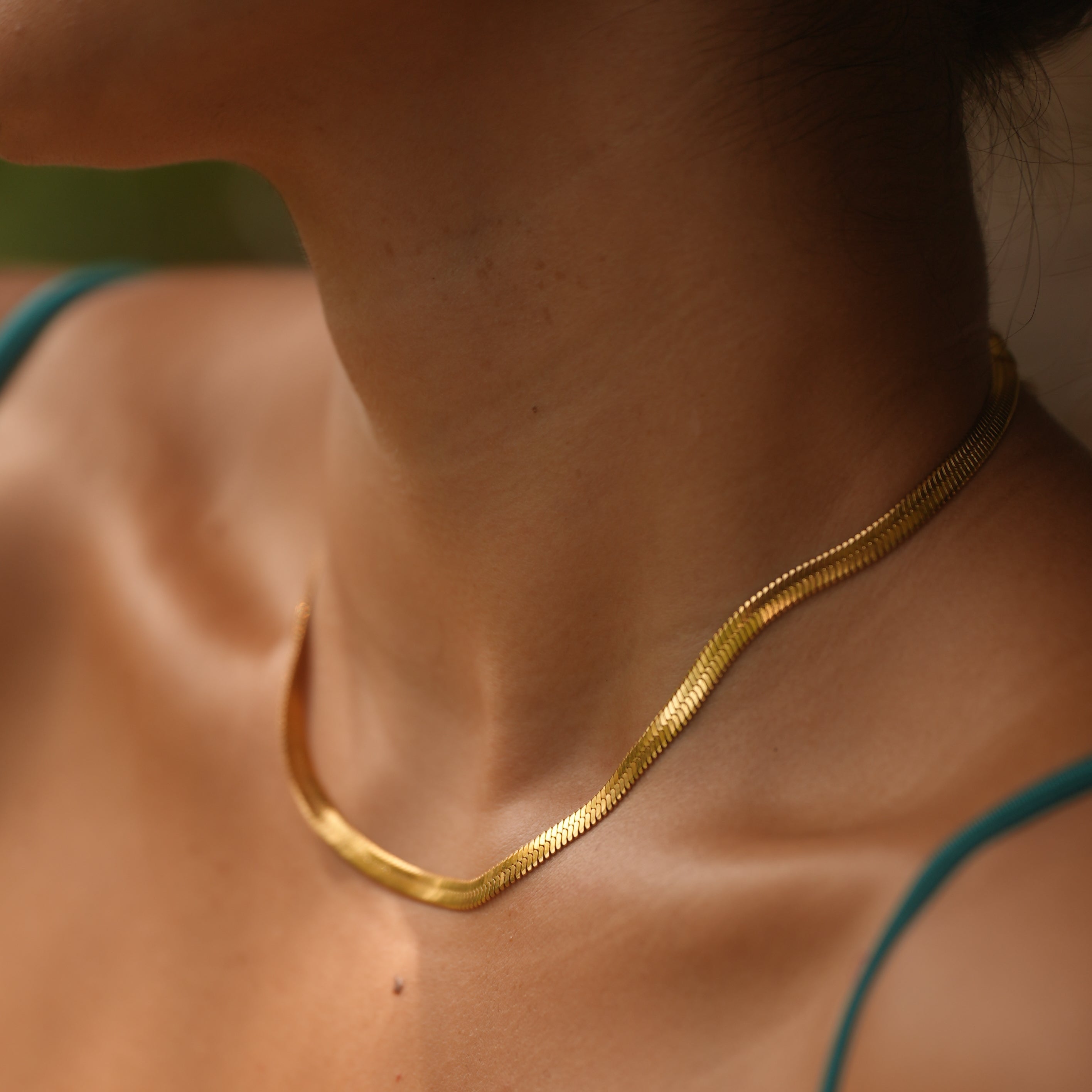 Chelsea Herringbone Necklace