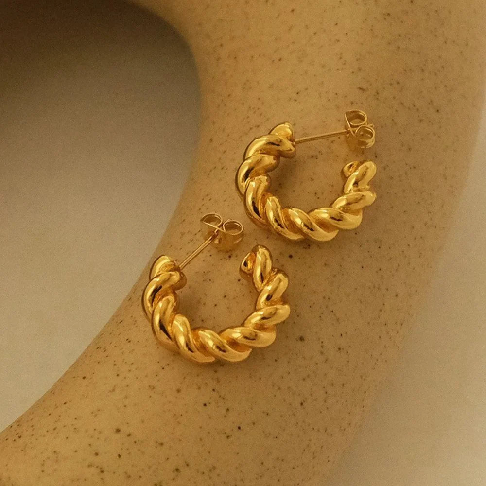 Pastry Hoop Earrings