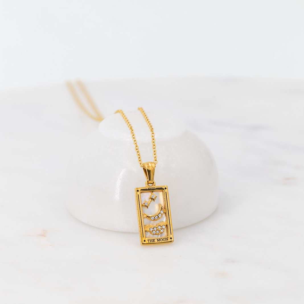 Fae® Golden Fortune Tarot Necklace