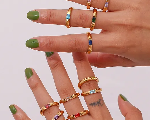 Treasure Birthstone Ring