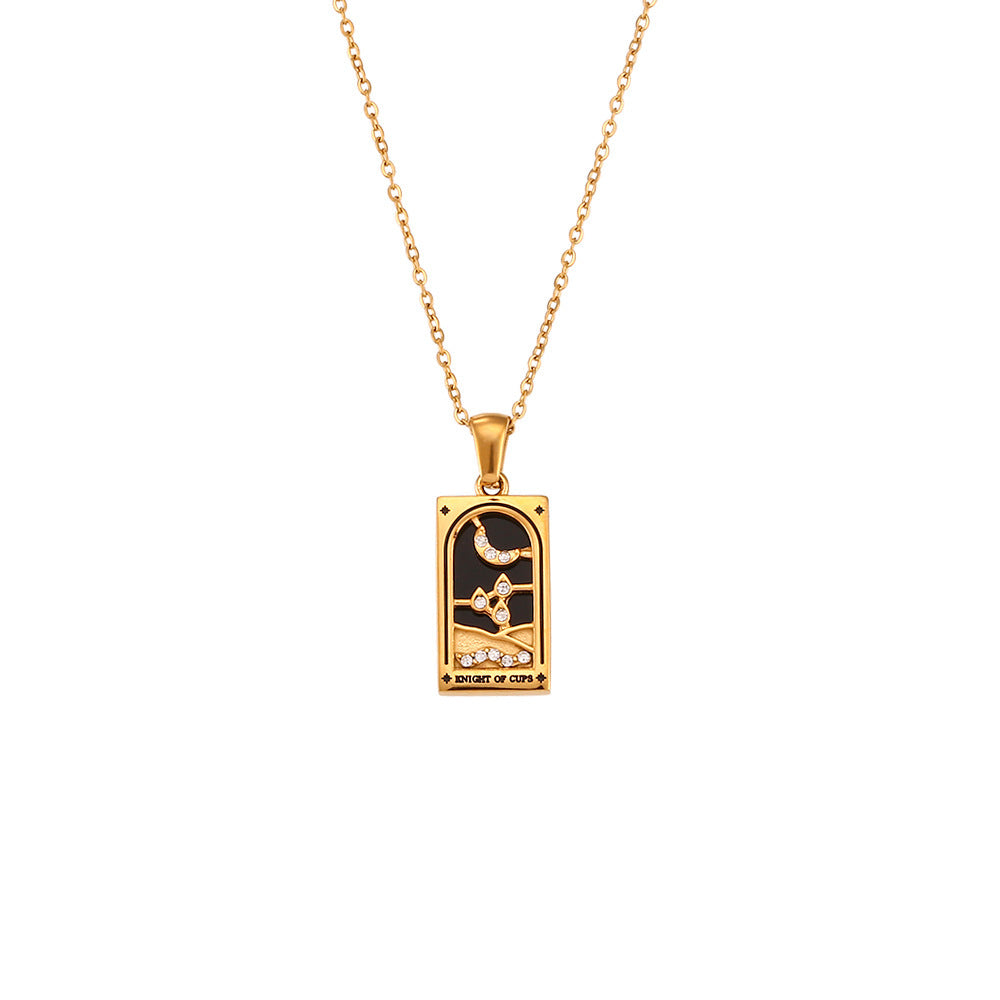 Fae® Golden Fortune Tarot Necklace