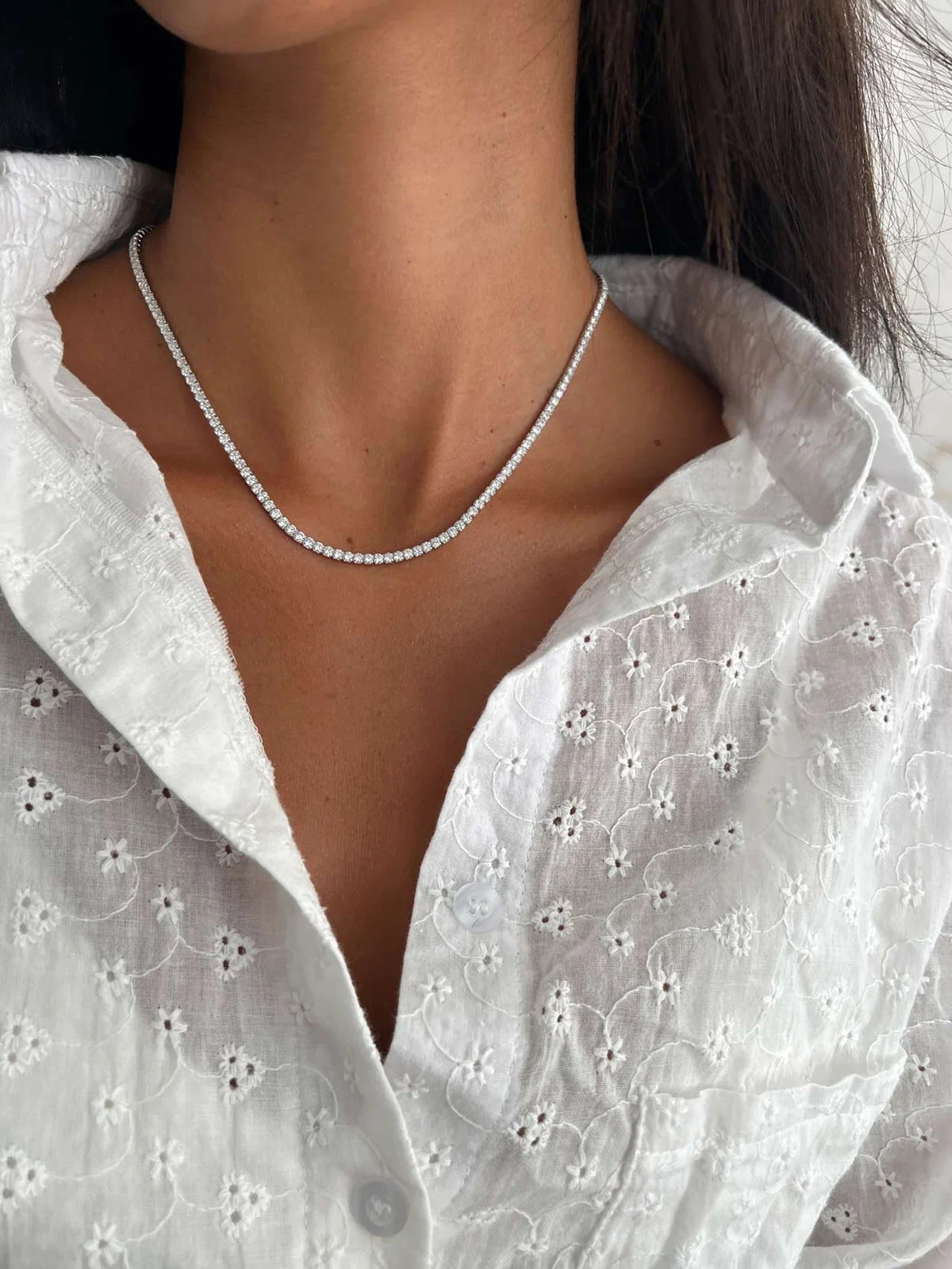 Monaco Tennis Necklace