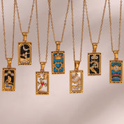 Fae® Golden Fortune Tarot Necklace