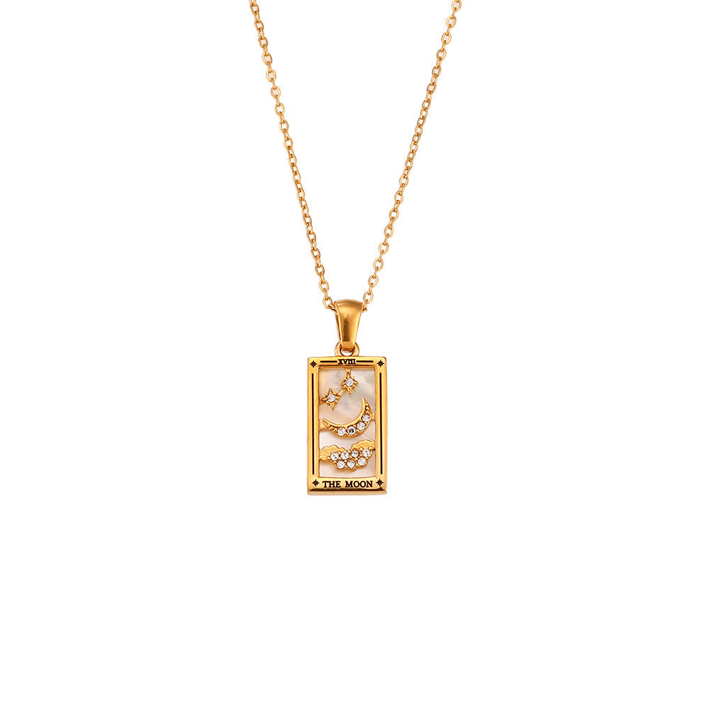 Fae® Golden Fortune Tarot Necklace