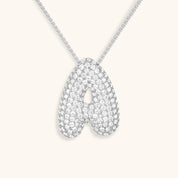 Hailey Bubble Initial Necklace (Custom)