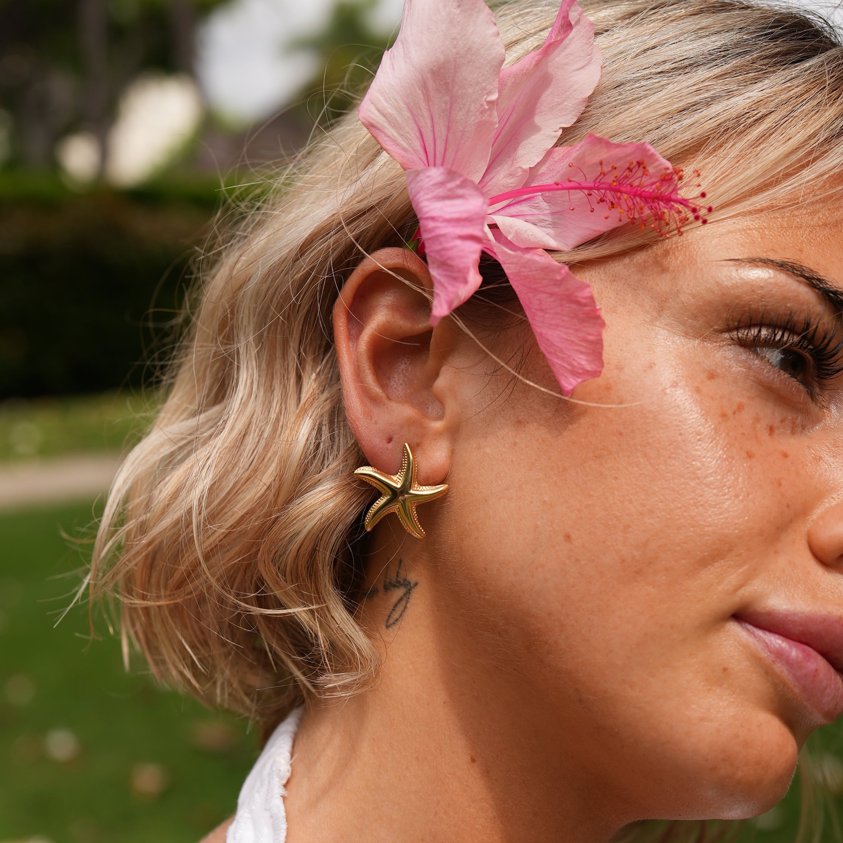 Mini Starfish Earrings