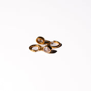 Diamond Lock Earrings