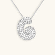 Hailey Bubble Initial Necklace (Custom)