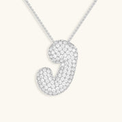 Hailey Bubble Initial Necklace (Custom)