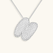 Hailey Bubble Initial Necklace (Custom)
