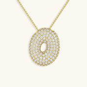 Hailey Bubble Initial Necklace (Custom)