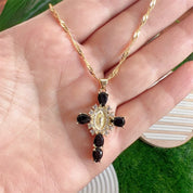 Valerie® Virgin Mary Cross Pendants