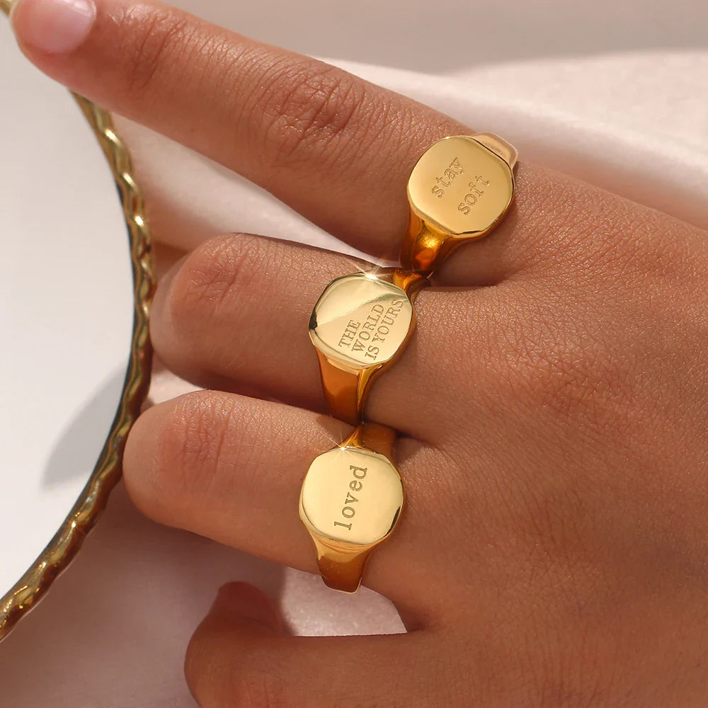 Inspiration Signet Rings (Custom)