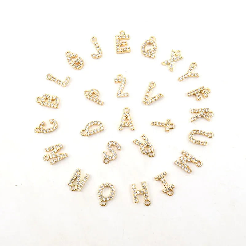 Melly® Diamond Initial Herringbone Necklace (Custom)