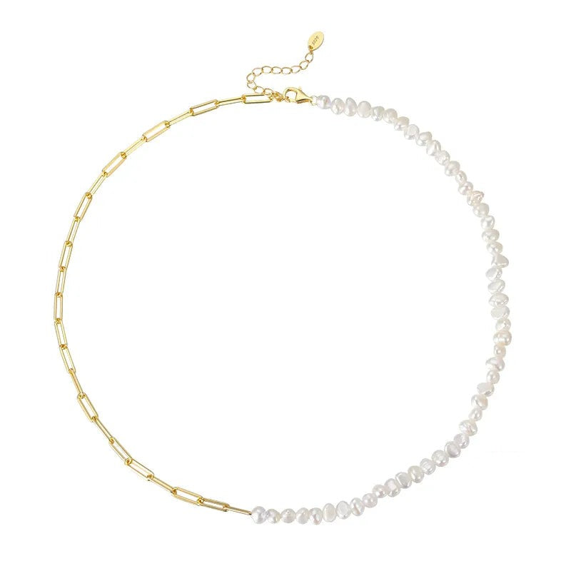 Rhoni® 18K Gold Paper Clip Pearl