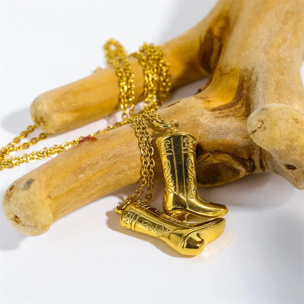 Jessie® Cowgirl Boot Pendant