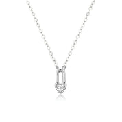 Ellie® Paris Hearts Padlock Necklace