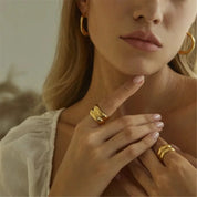 Birdie Stack Ring