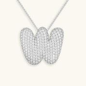 Hailey Bubble Initial Necklace (Custom)