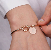 Rosa® Infinity Bangle Bracelet (Custom)